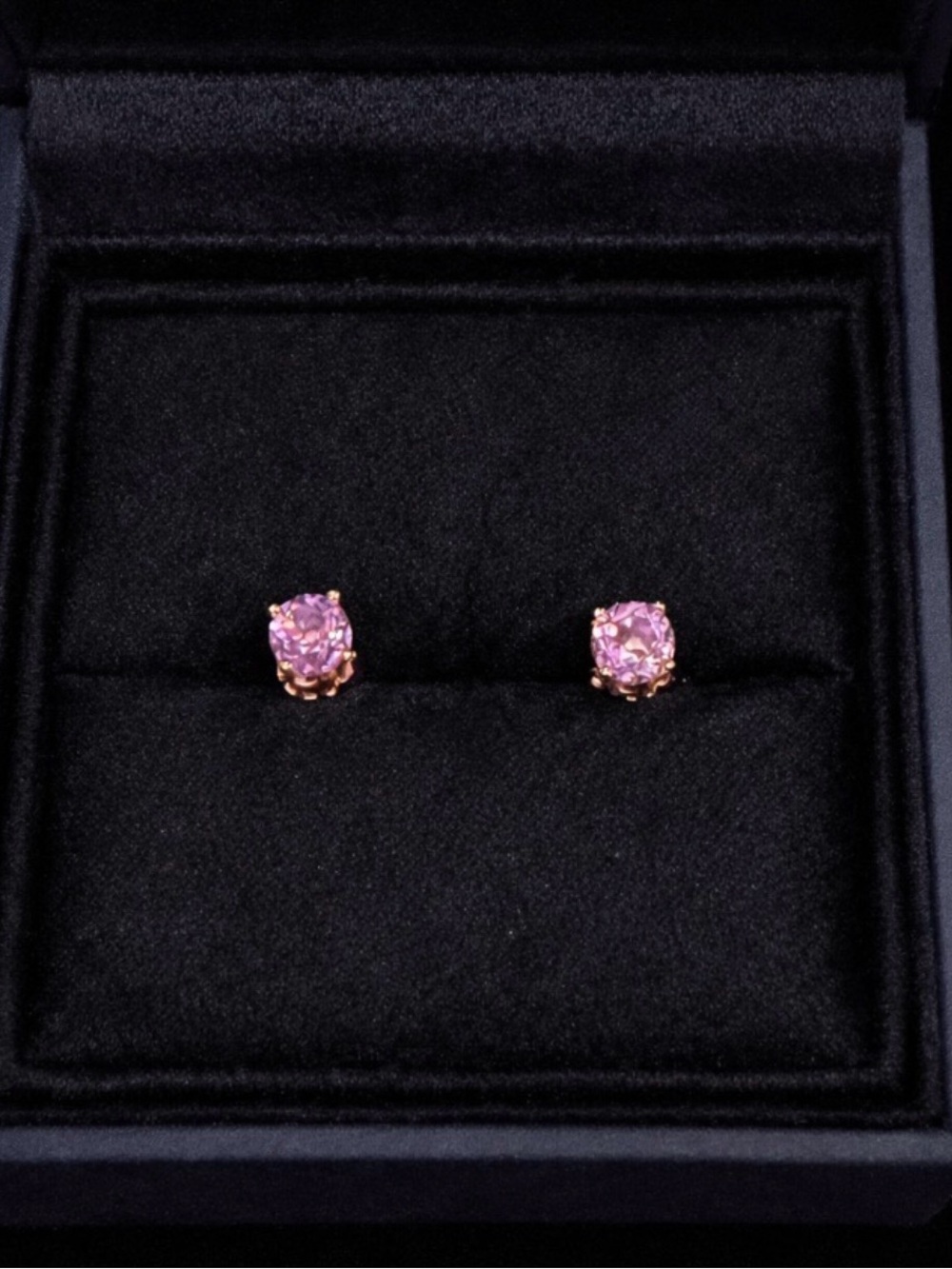 Vintage 14K GOlD AMETHYST EARRINGS